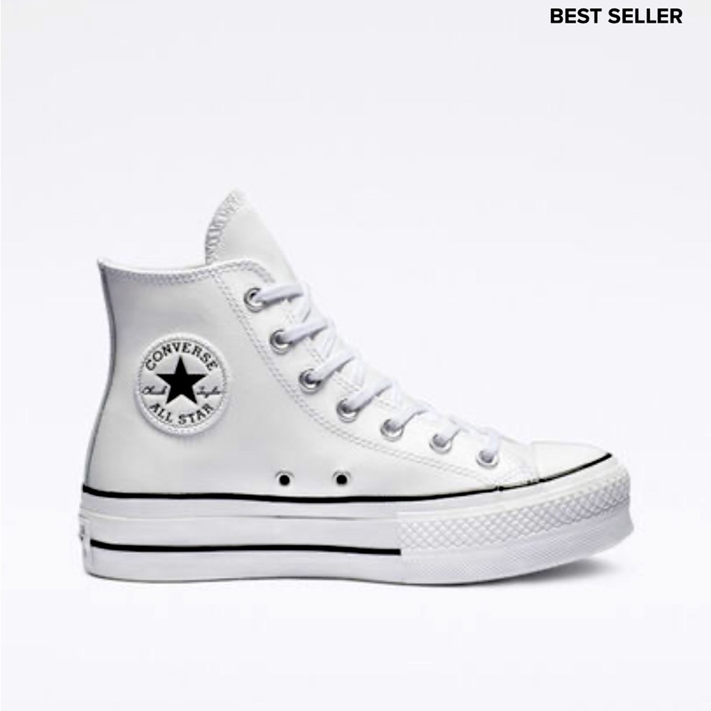 Brand New Chuck Taylor All Star Lift Platform Leather